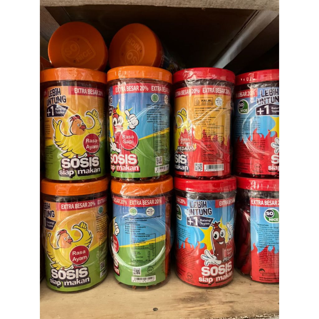 SOSIS SO NICE SIAP MAKAN EXTRA BESAR 20%