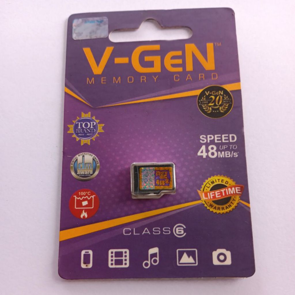 MEMORY CARD VGEN 4 GB
