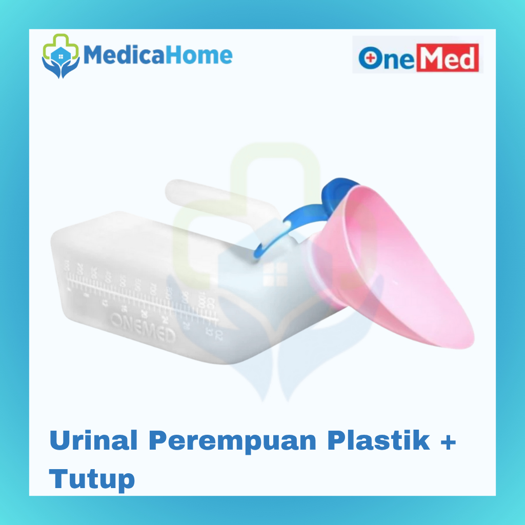 Urinal Plastik + Tutup Pispot Wanita