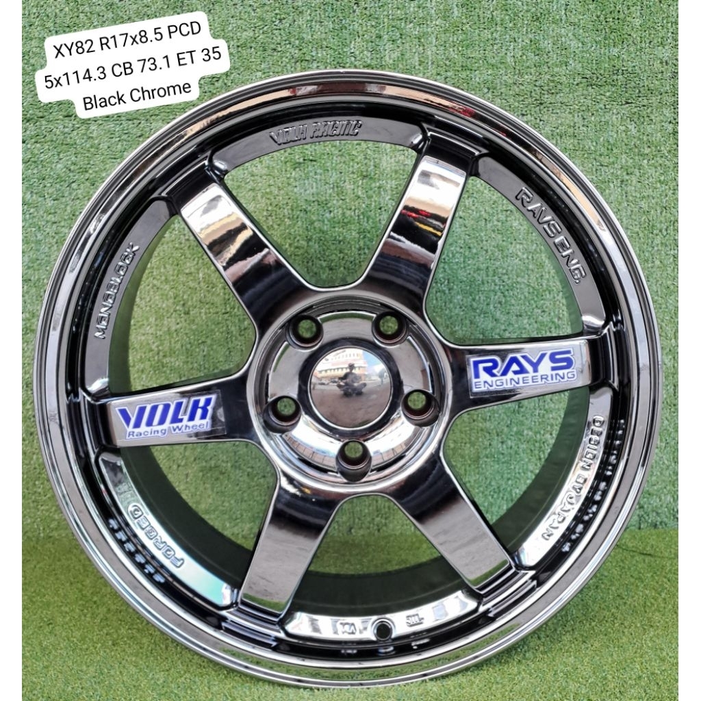 Velg Mobil TE37 Ring 17x8.5 PCD 5x114.3 ET 35