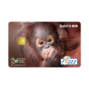 Flazz BCA Orangutan BOSF - Special Edition