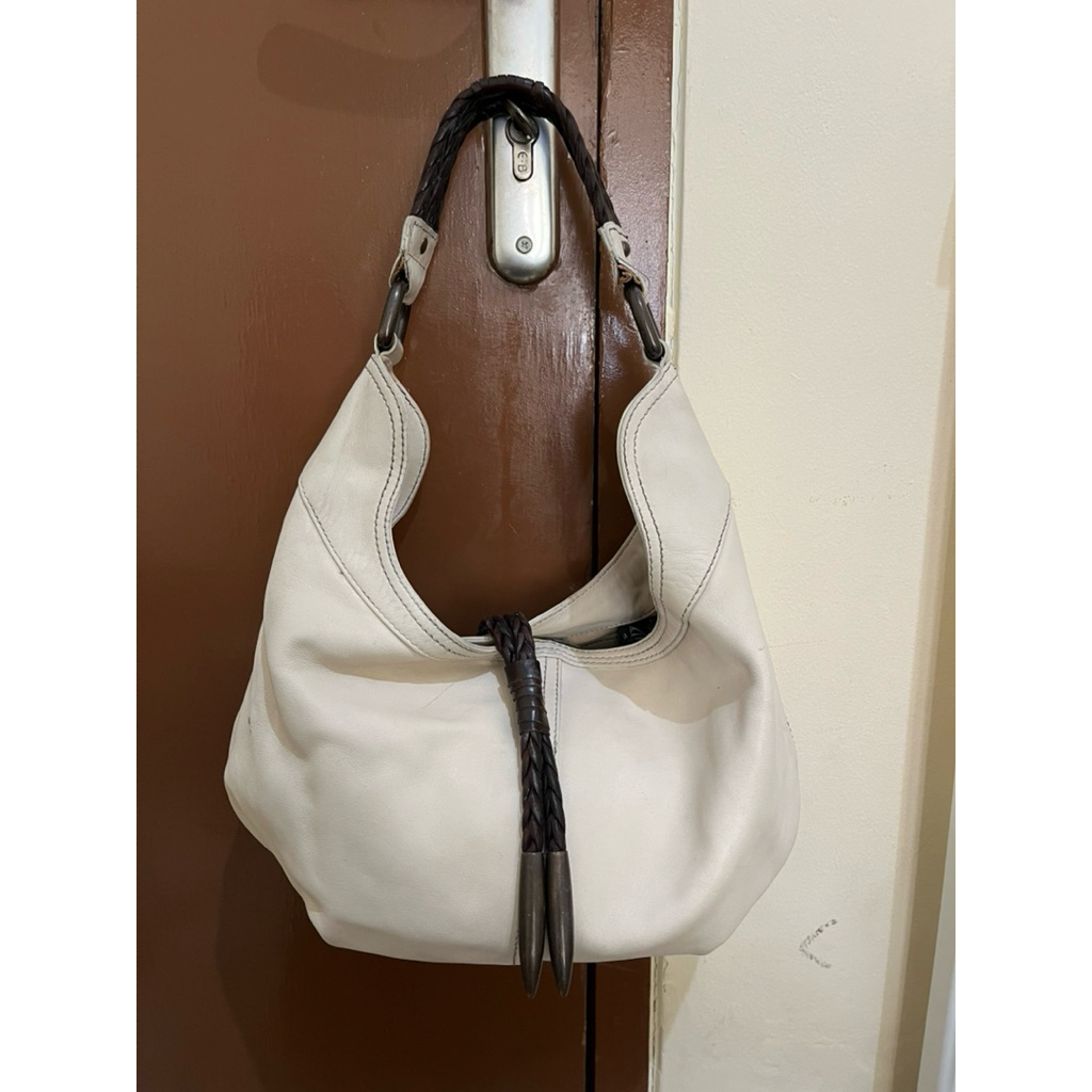 Tas Preloved Hobo Bag Kulit Asli Kenneth Cole