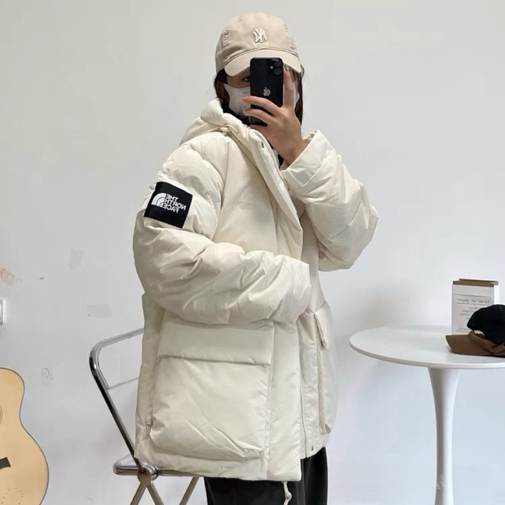 Down Jacket TNF New Sierra White