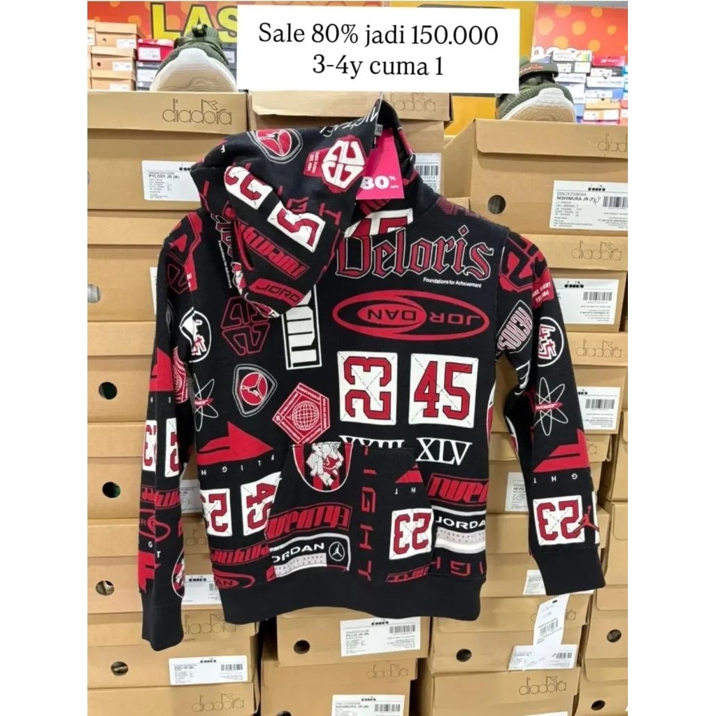 Hodie nike jordan unisex 3-4y sale 80% original store