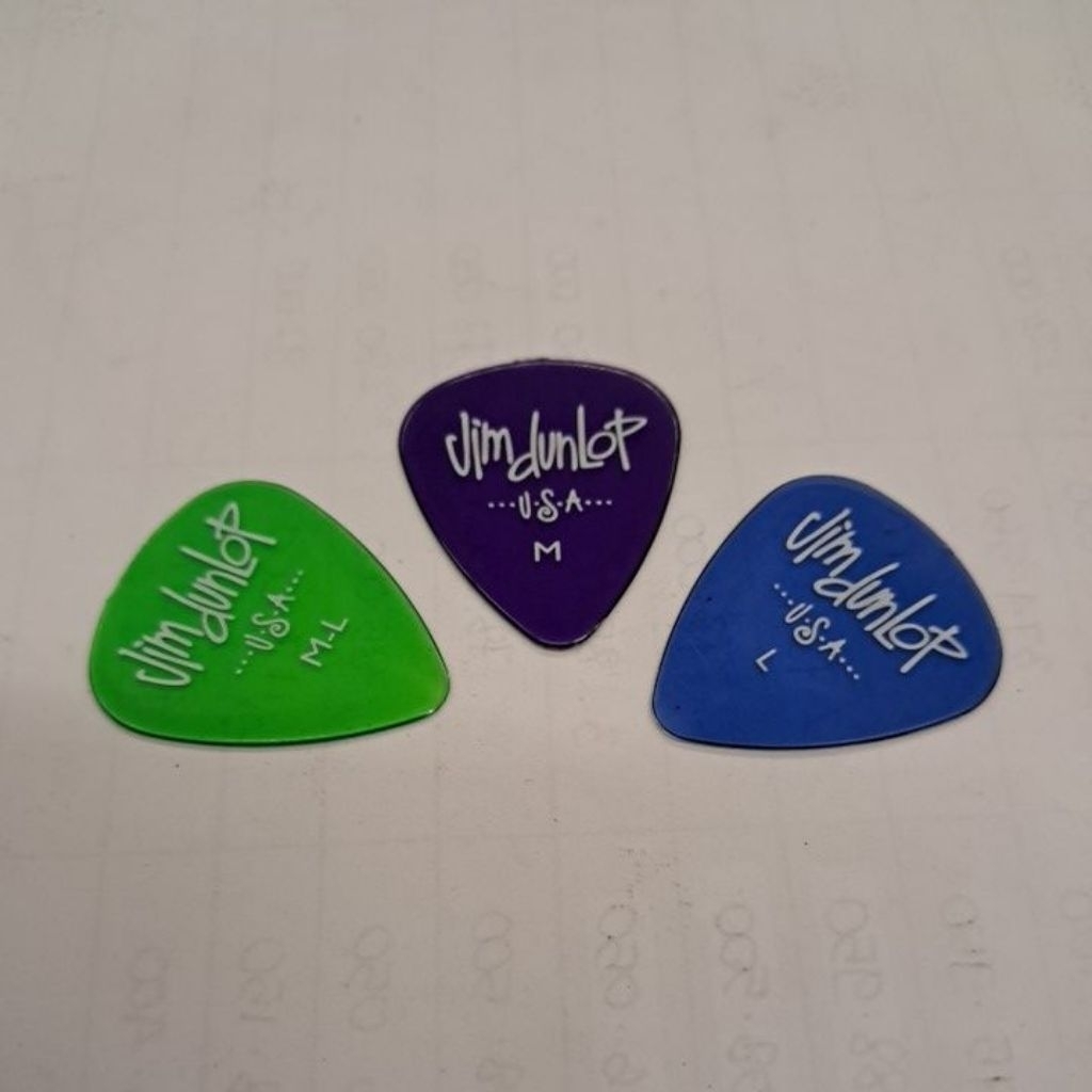 Pick Guitars Jim Dunlop USA / Klaber Guitars Jim Dunlop / Pick Gitar Jim Dunlop / Klaber Gitar Jim D