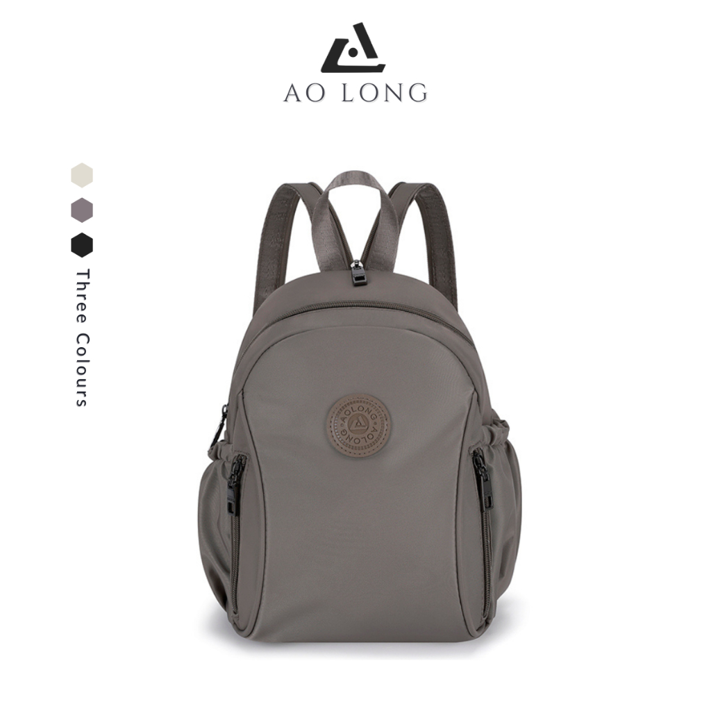 AOLONG RANSEL LAYLA 5097# - Tas Ransel Wanita Terbaru Bahan Parasut Glossy Anti Air