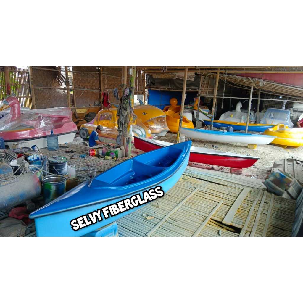 perahu dayung kano /perahu sampan/perahu kayak/perahu sampan,,siap kirim