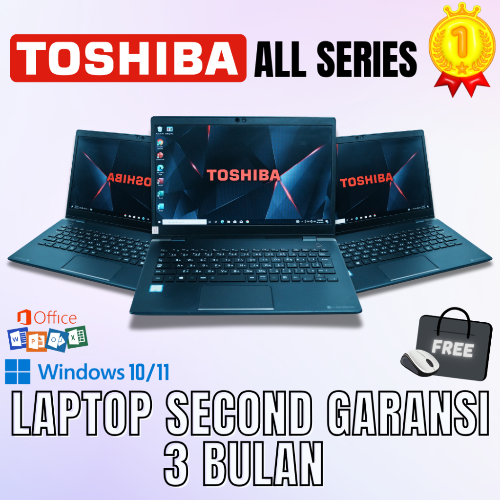 Laptop Toshiba Series | Core i7 / i5 / i3 | Dynabook