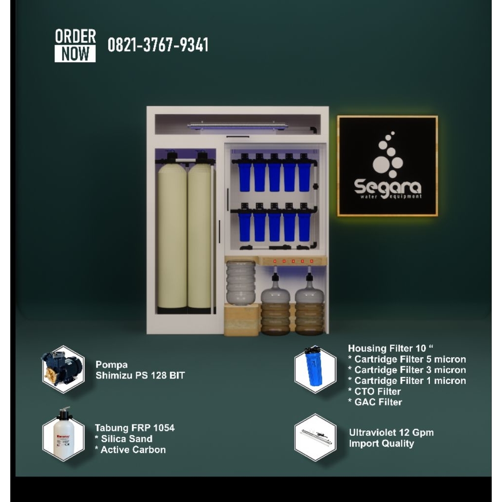 Mesin Air Isi Ulang Segara Water