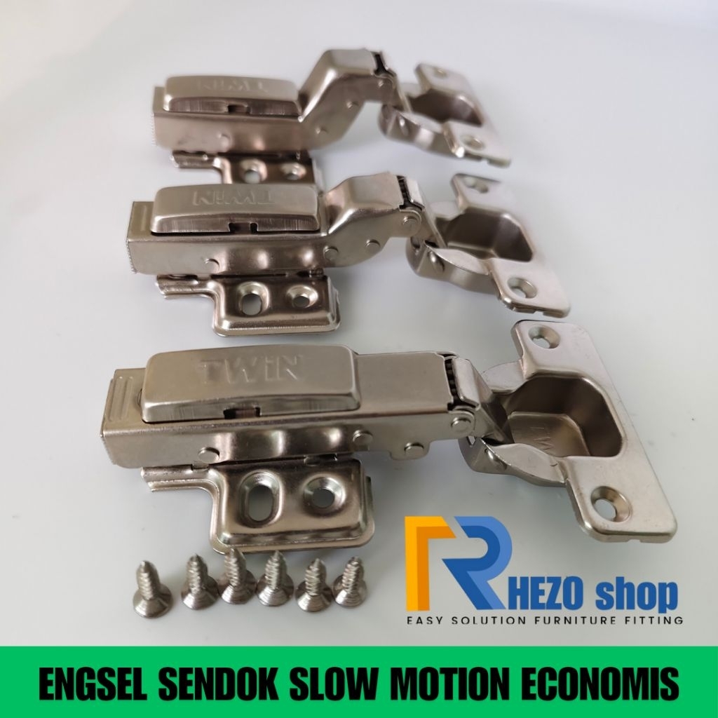 TWIN engsel slowmotion  engsel sendok pintu lemari
