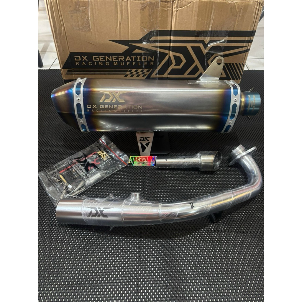 Knalpot XMAX DX GENERATION BLUE ICE