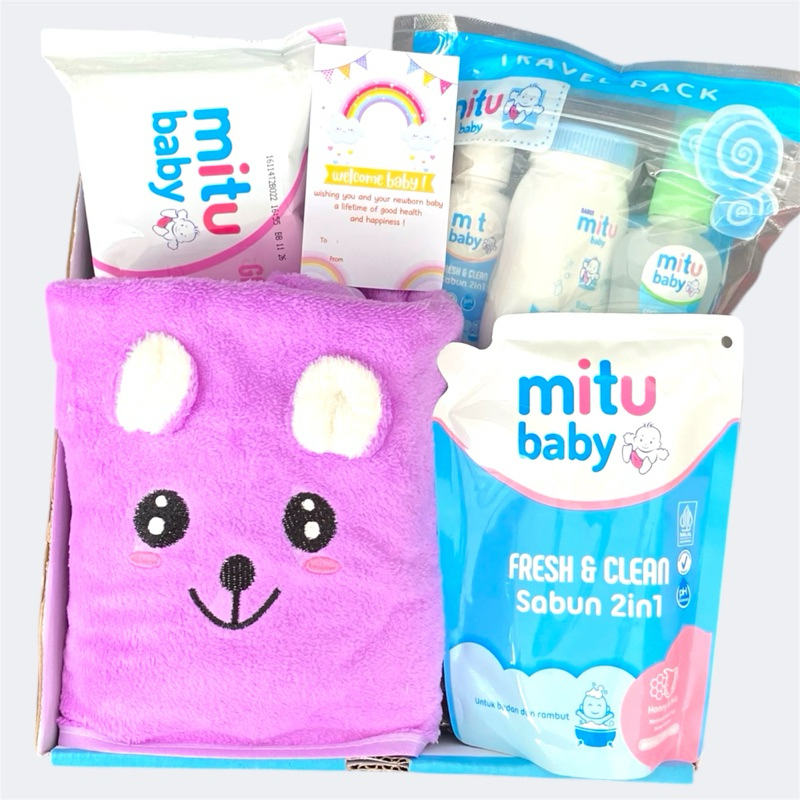 HAMPERS BAYI PAKET MINI TRAVEL MITU BABY [MT2-MICRO]|| KADO KELAHIRAN PREMIUM
