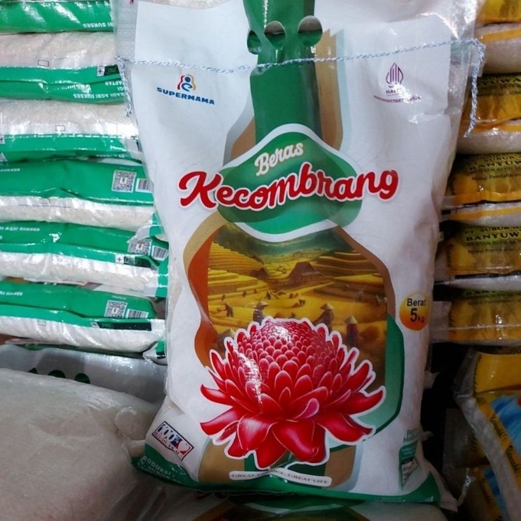 aneka beras medium 5kg kecombrang malang kota