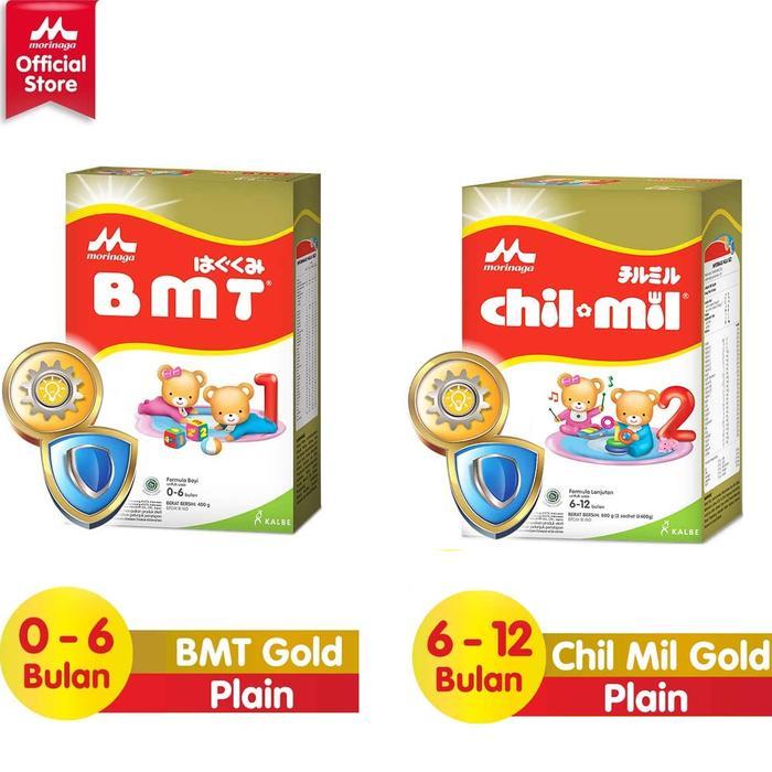 Morinaga BMT 1  0-6 / Chil Mil 2 6-12 bulan - Susu Formula Bayi - 200gr 400gr 800gr