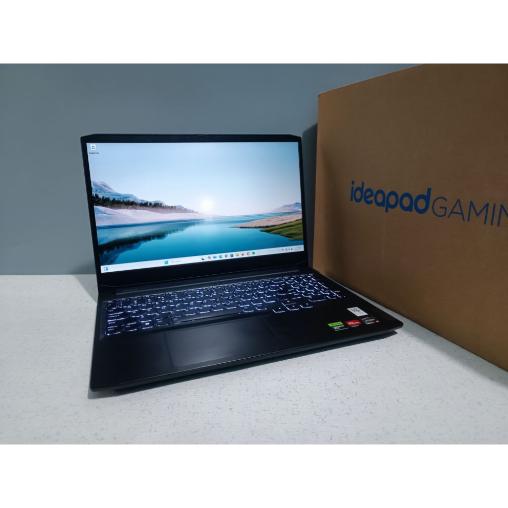 Lenovo Ideapad GAMING RTX 2050 Ryzen 5 5500H Fullset