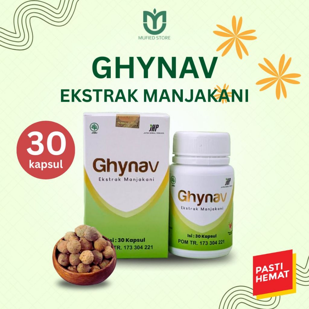 GHYNAV Herbal Miss V Wanita Ekstra Manjakani Isi 30 Kapsul