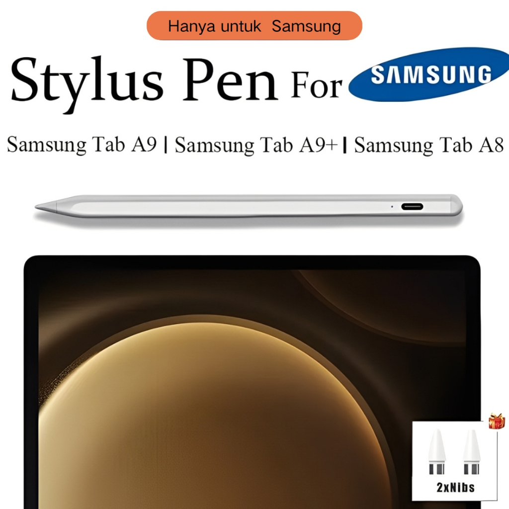 Pena Stylus Samsung Tab A9 dan Pena Stylus Samsung Tab A8 Android untuk Samsung Stylus Pen Tab Pad A