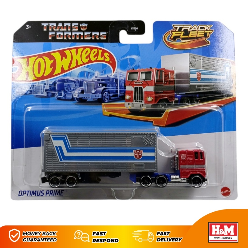 Hot Wheels Track Fleet Optimus Prime