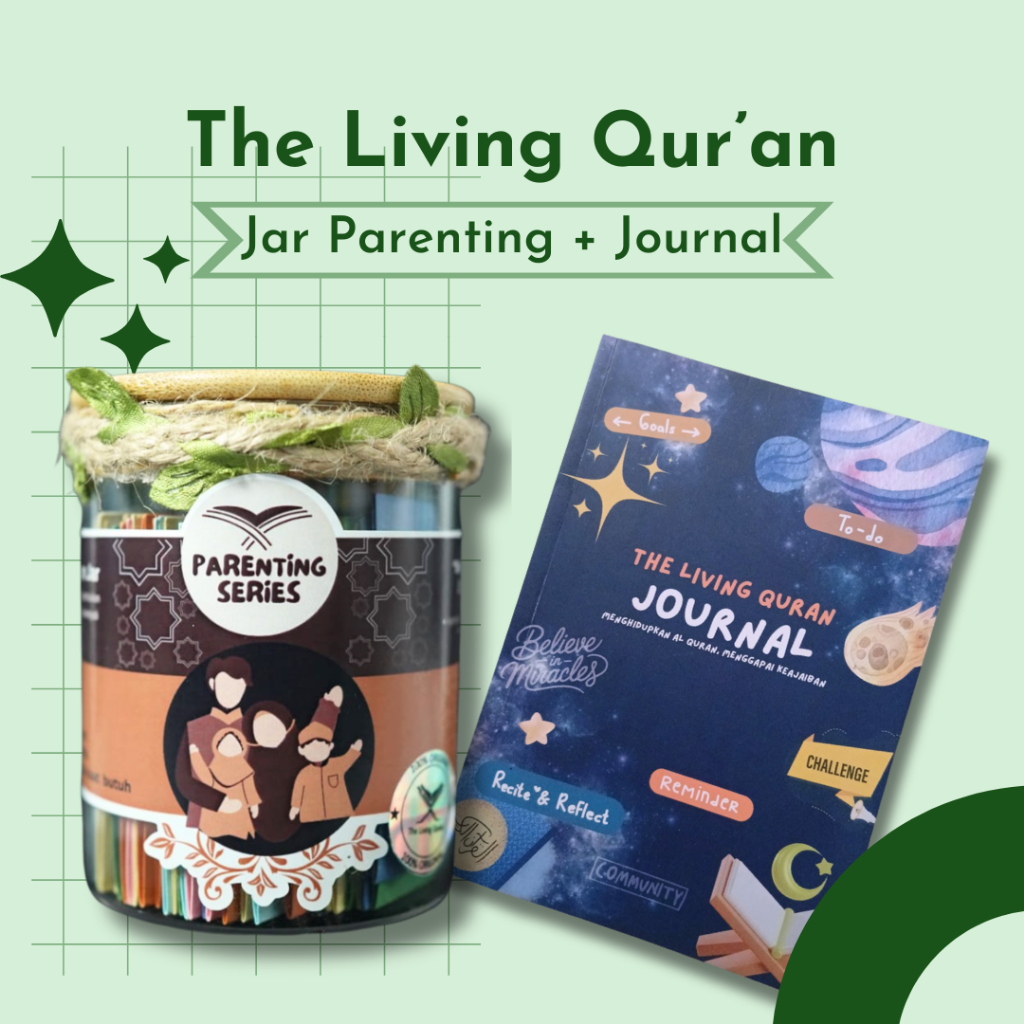 The Living Quran Parenting Series + Journal | Parenting Islami & Aktivitas Anak