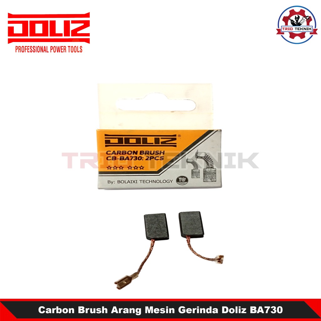 Carbon Brush Arang Mesin Gerinda Doliz BA730