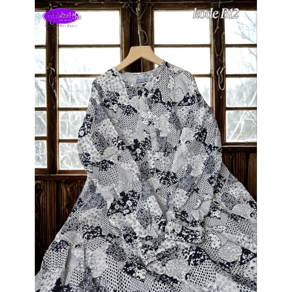 HD Katun Egypt Kode B12 Abaya (BA)