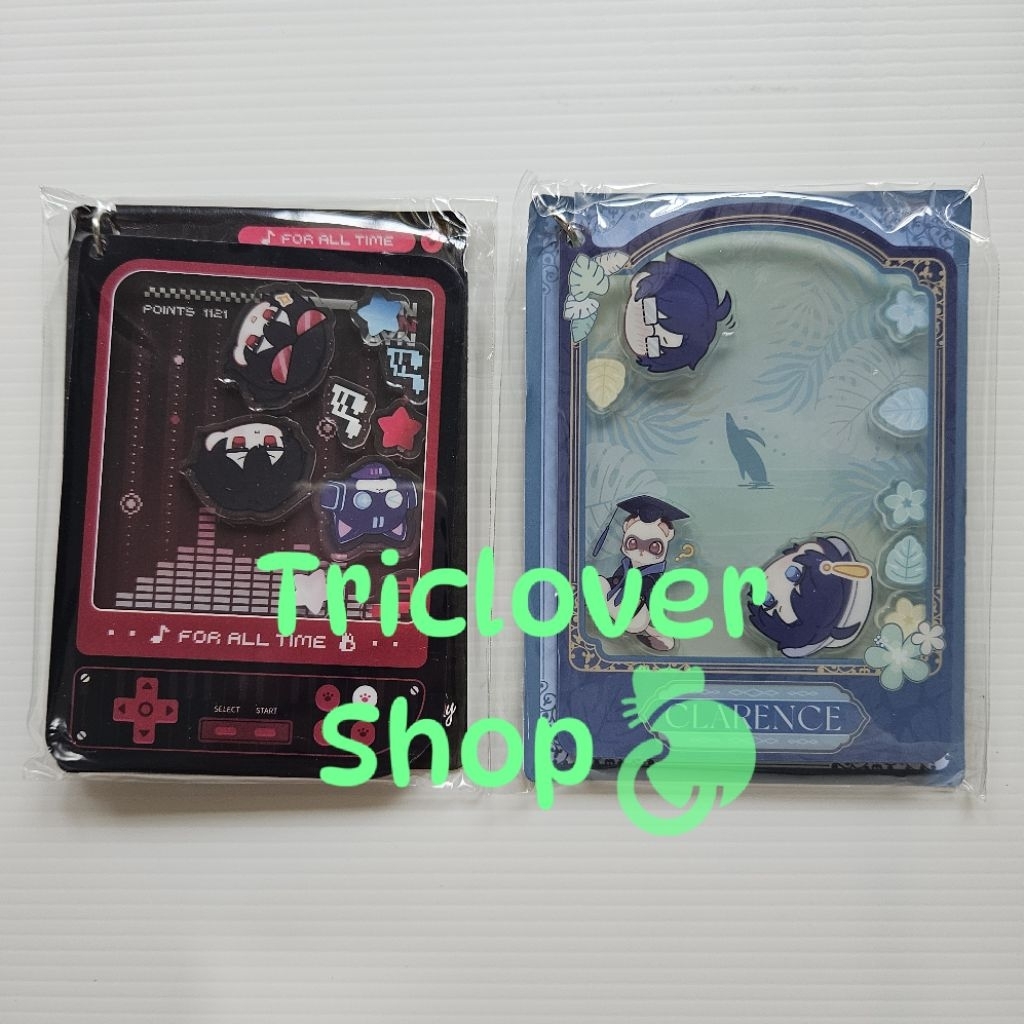 Official Lovebrush Chronicles Shaker Keychain Ayn Clarence