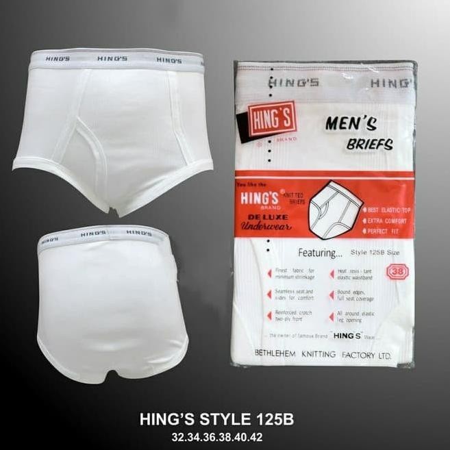 6p Grosir Celana dalam hings pria cd hing's dewasa ukuran 32 - 34 - 36 38 40 42 original