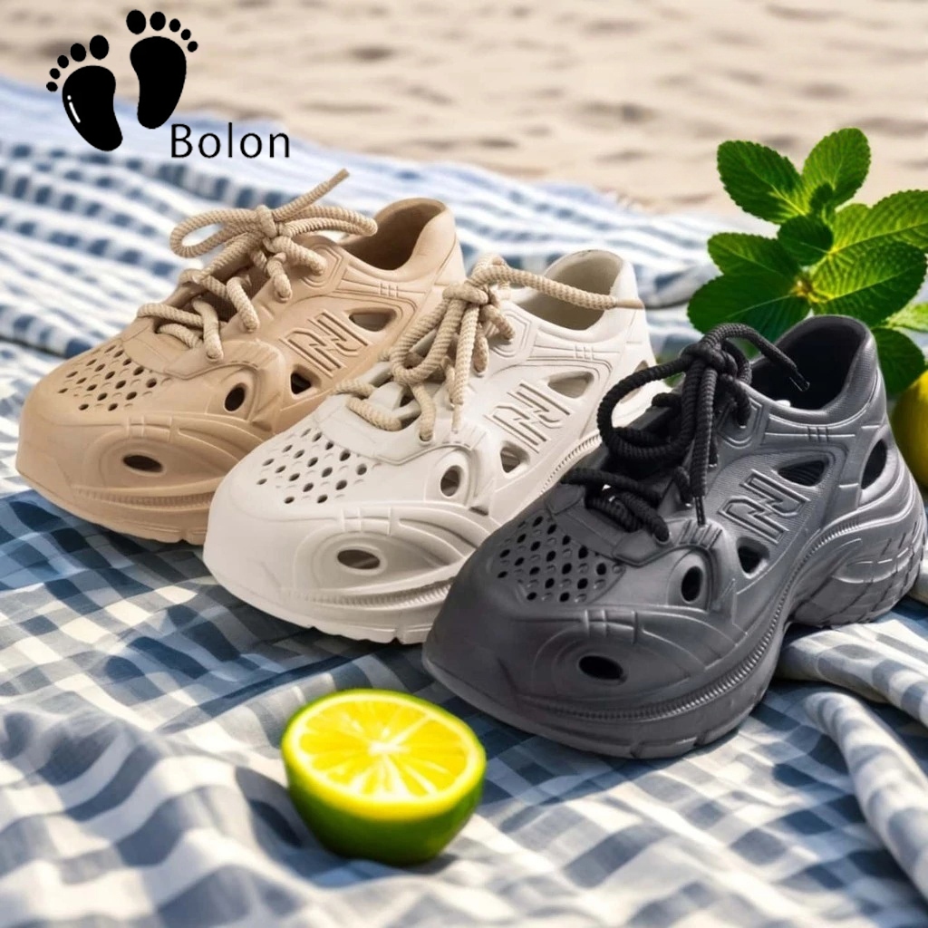 Bolon Sandal Anak Wanita Peninggi Badan Anti Selip Sepatu Breathable Sol Lembut