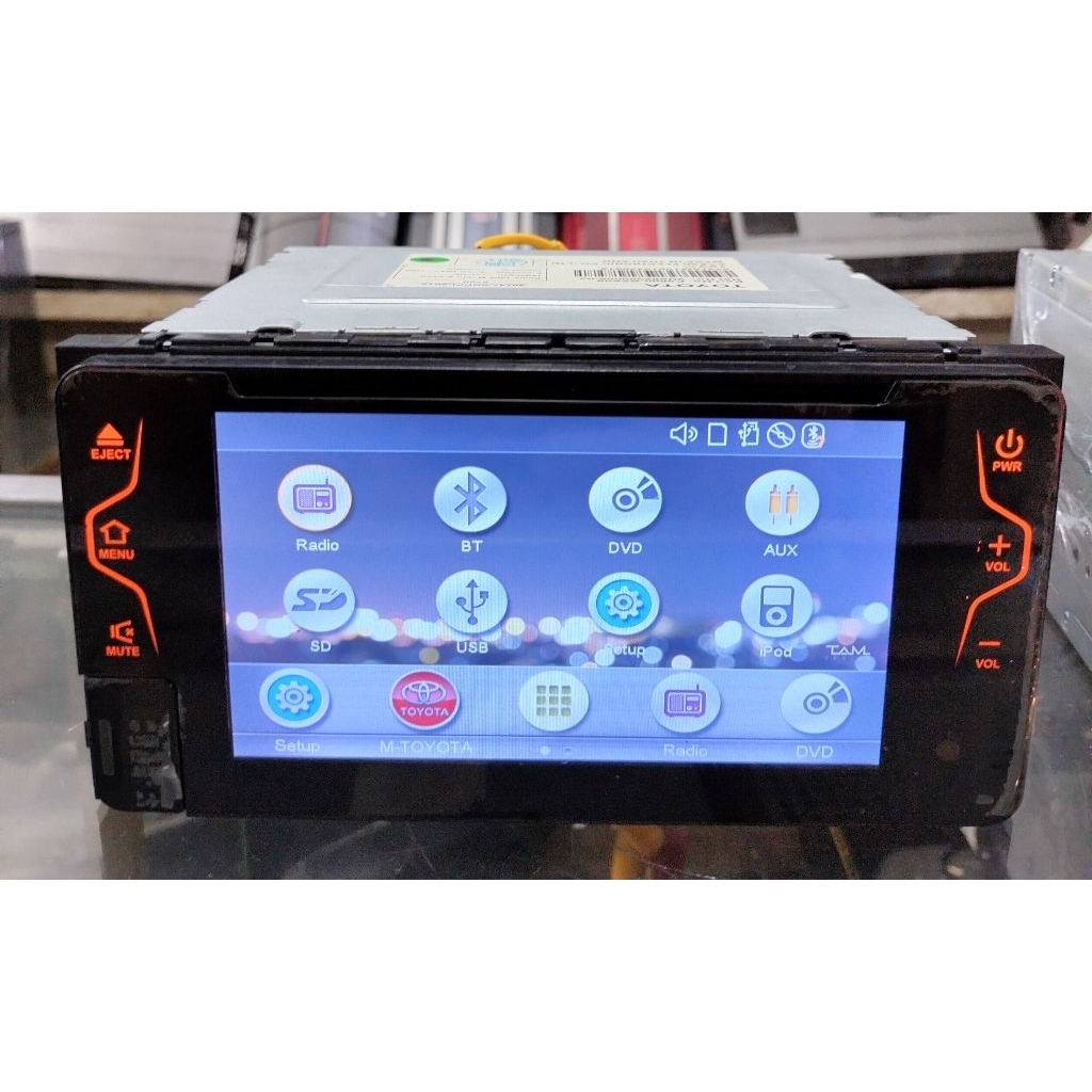 head unit Toyota rush 2016