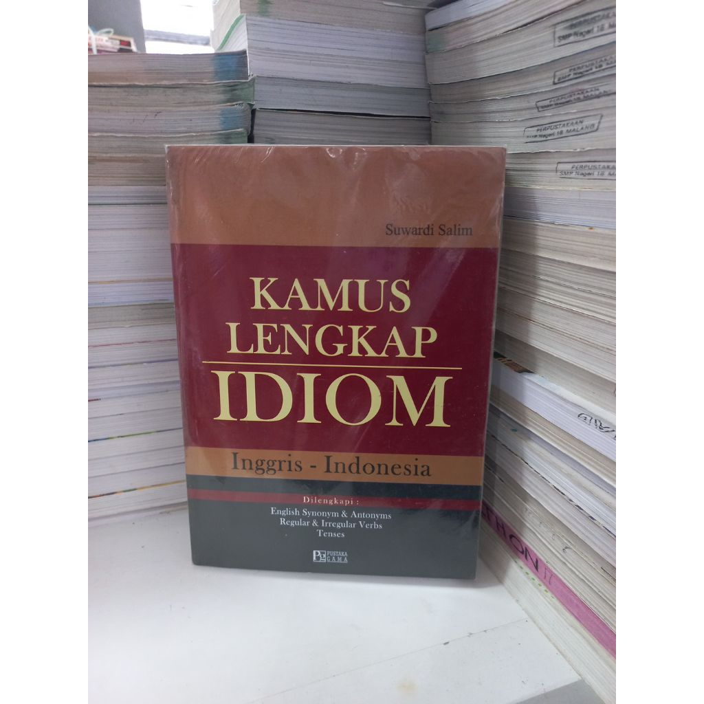 BUKU KAMUS LENGKAP IDIOM (baru)