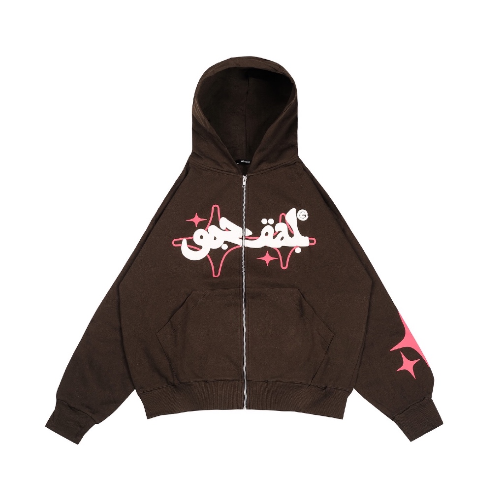 GOZEAL - HOODIE ZIPPER BOXY PUFF - KRIMSON