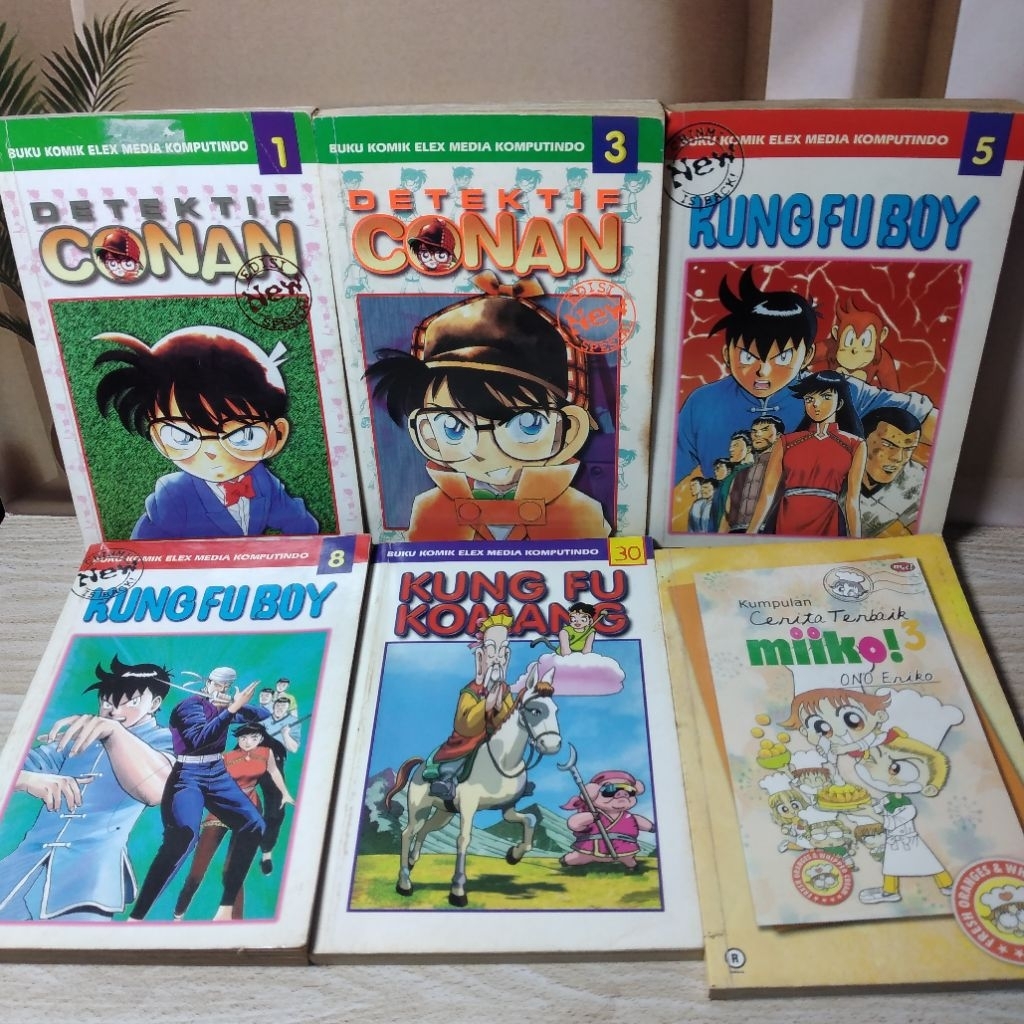 Komik detektif conan new Kung fu boy kung fu komang kumpulan terbaik miiko