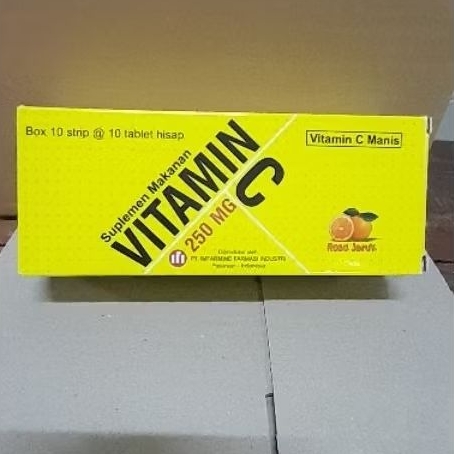 suplemen vitamin C ifi 250mg box 100tablet