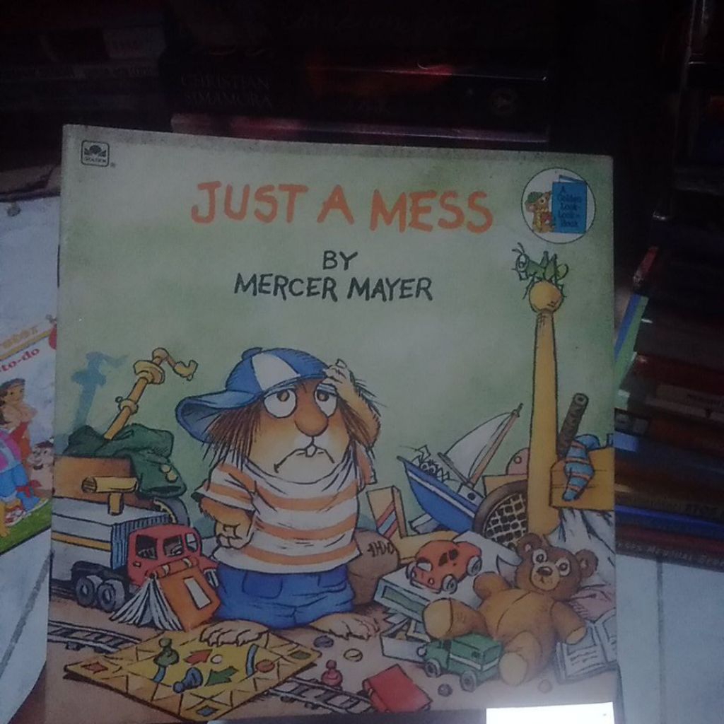 cerita anak bahasa Inggris a golden look look book just a mess