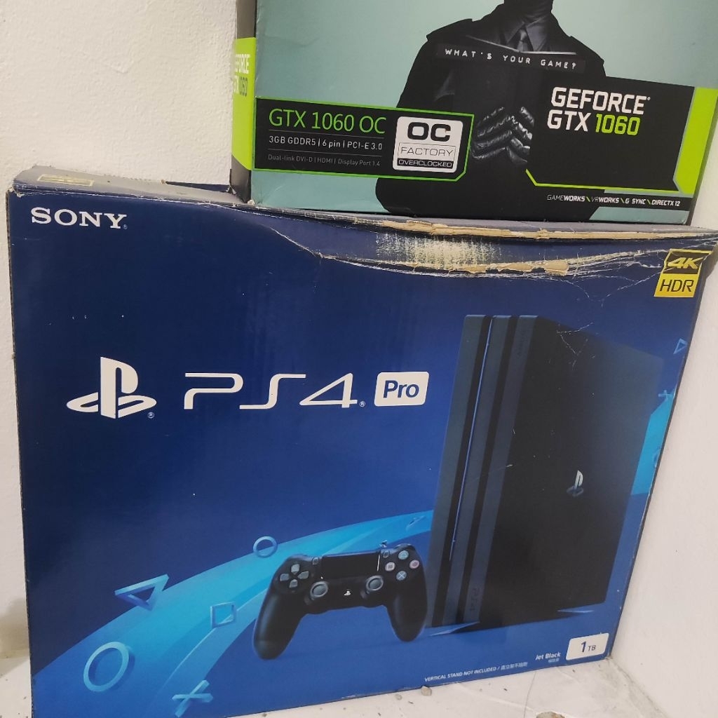 ps4 pro original 1tb bonuss game