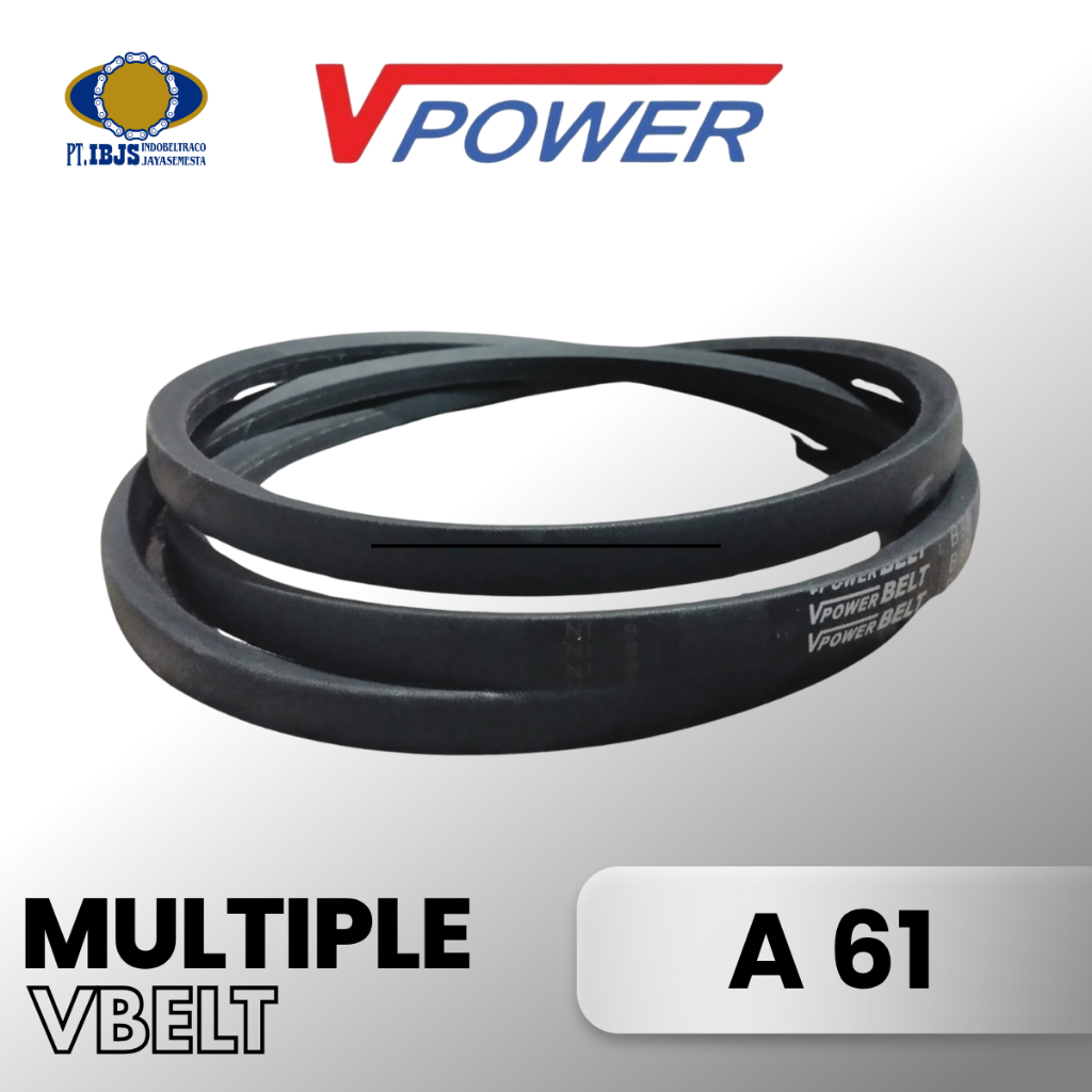 VPower Multiple Vbelt/Fanbelt A 61