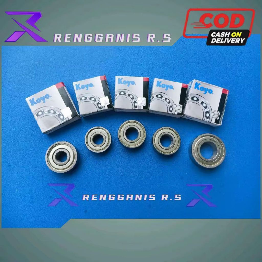 BEARING RODA SET KOYO JAPAN SUZUKI THUNDER 125 2004-2005 / BERING LAKER KLAHER KLAHAR BANTALAN TROMO