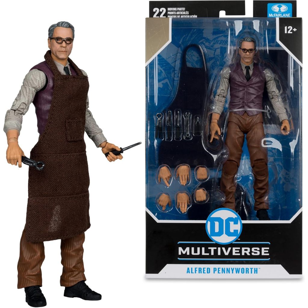McFarlane Toys - DC Multiverse Alfred Pennyworth (Batman v Superman: Dawn of Justice) 7in Action Fig
