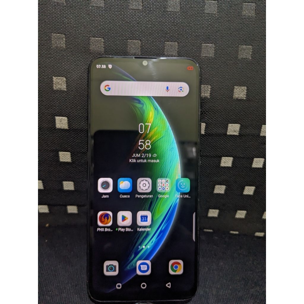 Infinix Hot 8 normal second berkualitas