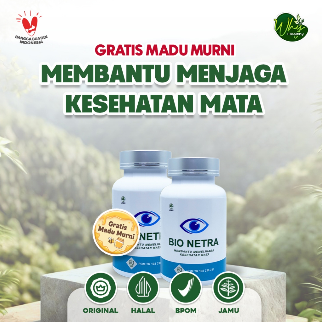 BIO NETRA - BIONETRA - OBAT BIONETRA OBAT HERBAL KHUSUS MATA