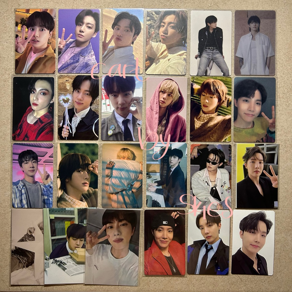 ready stock - jungkook pob permission to dance proof collector golden clue seokjin 2nd pob peri fair