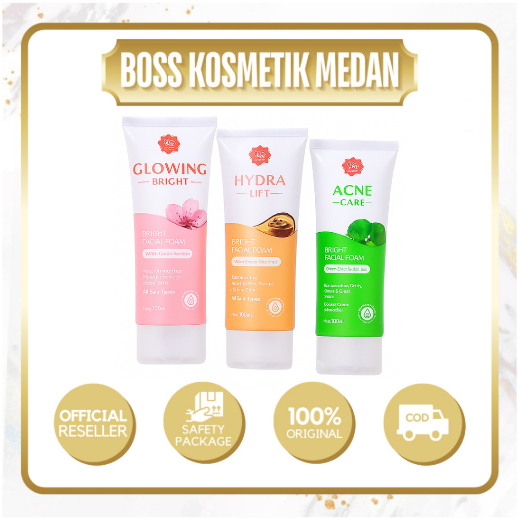 Viva Facial Foam 100ml Sabun Cuci Muka (NEW)