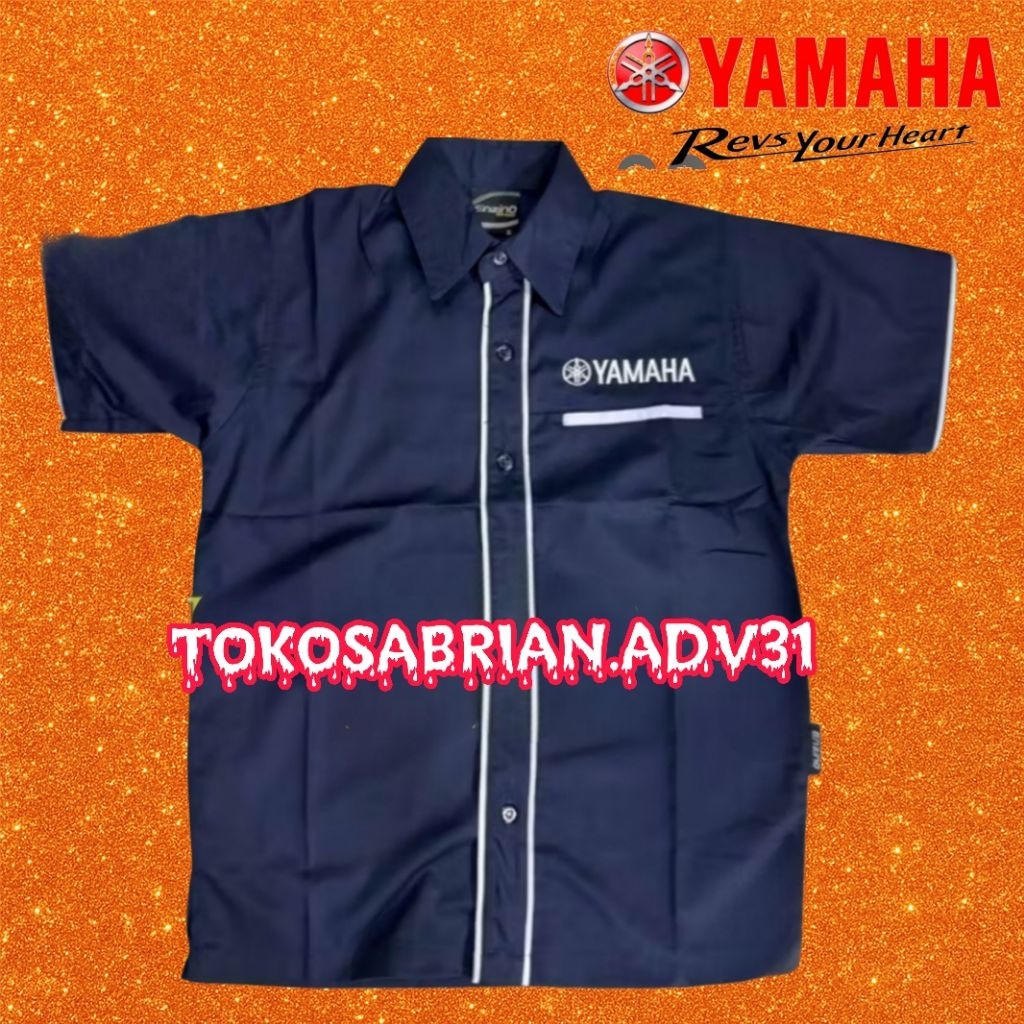 Kemeja Yamaha Baju Yamaha Seragam Yamaha