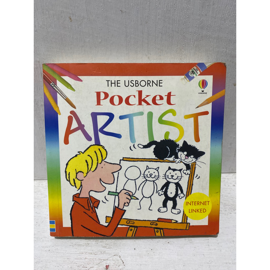 Buku Original THE USBORNE POCKET ARTIST