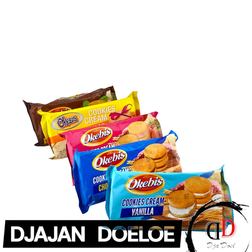 Okebis Cookies Cream - Netto 180 gr