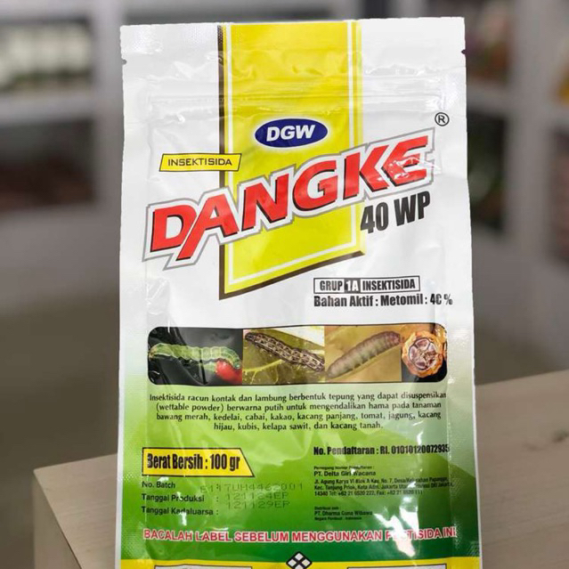 Insektisida DANGKE 40 WP Bahan Aktif Metomil 40 %