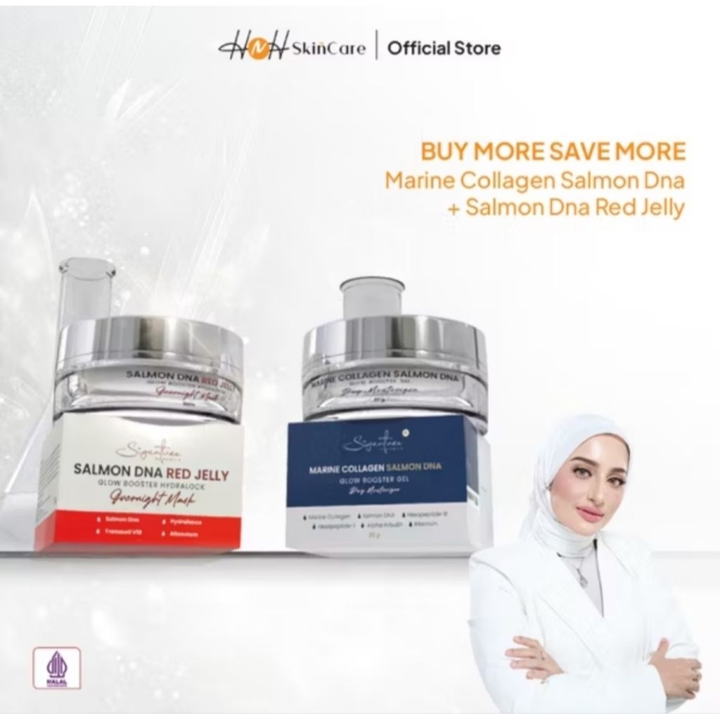 HnH  marine collagen dan salmon dna HnH by dr Kamila Jaidi ex date 2028