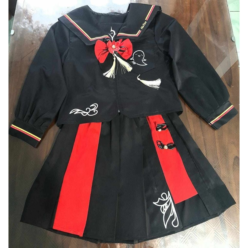 Preloved Hutao Genshin Impact Seifuku Maker High Quality