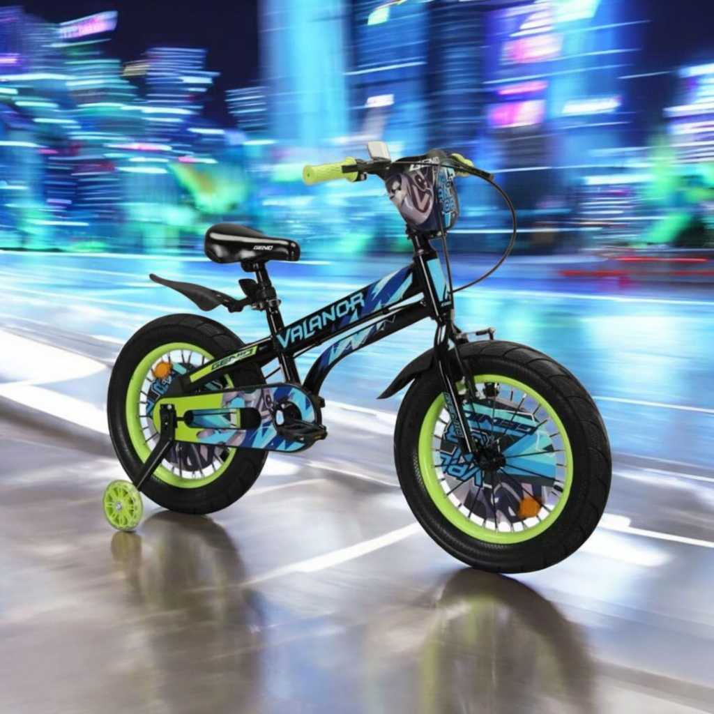 Sepeda Anak Laki Laki BMX Genio by United 18 inch VALANOR