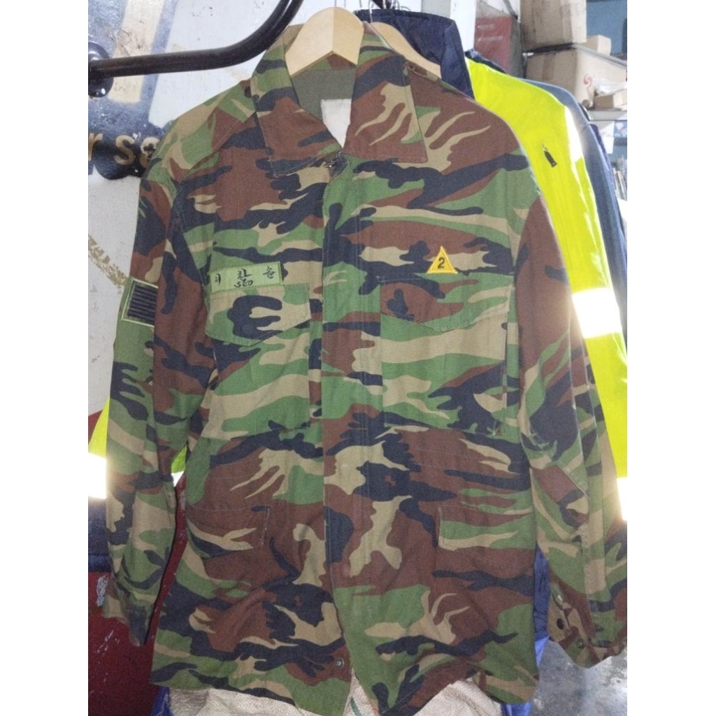 Jaket Loreng Army Korea